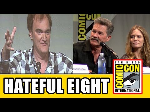 The Hateful Eight Comic Con Panel - Quentin Tarantino, Kurt Russell, Jennifer Jason Leigh - UCS5C4dC1Vc3EzgeDO-Wu3Mg