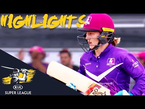 Loughborough Smash Their Way To Top Spot | Lightning v Storm | Kia Super Cricket League 2018 - Highlights