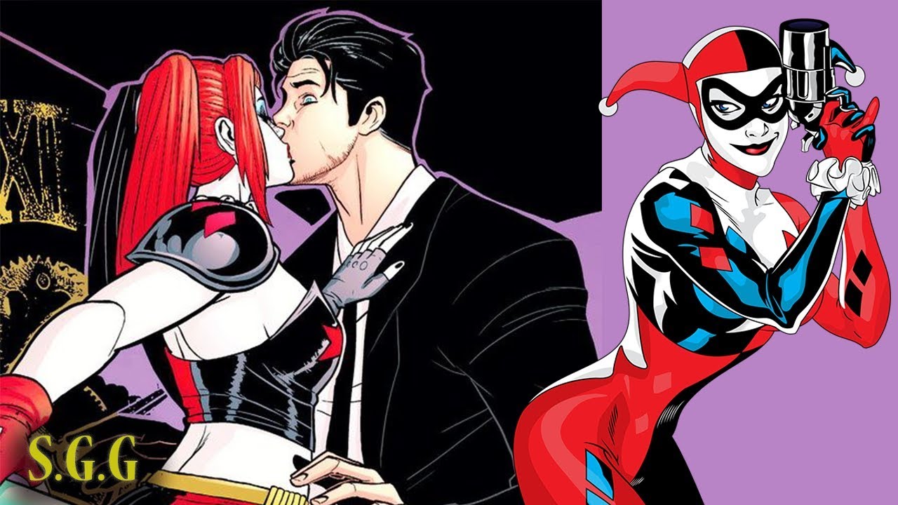 Harley Quinn Kisses Nightwing Harleywing Fpvracerlt 5287