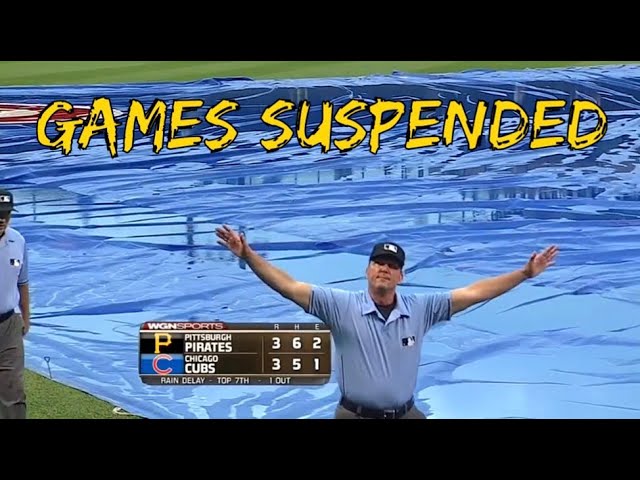 Suspended Baseball Game: Why It Happens and What It Means