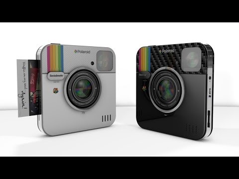 Instagram-Inspired Polaroid Socialmatic Camera Is the Most Meta Thing Ever - CES 2014 - UCKy1dAqELo0zrOtPkf0eTMw
