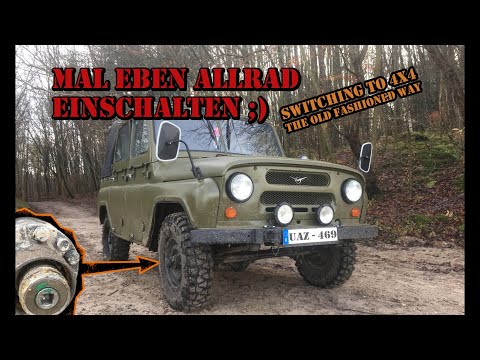 Come Si Attiva La Trazione Integrale Della Uaz Hunter Uaz Hunter Mk