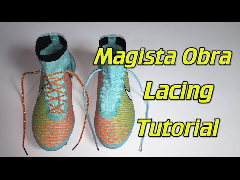 How To Replace The Laces On The Magista Obra - SR4U Laces Tutorial - UCUU3lMXc6iDrQw4eZen8COQ