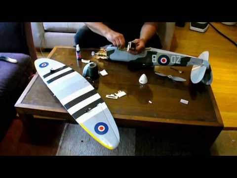 RC Plane : Great Planes spitfire crashed and repaired. - UC3GH3QqwNFIE7JKaL2RANGA