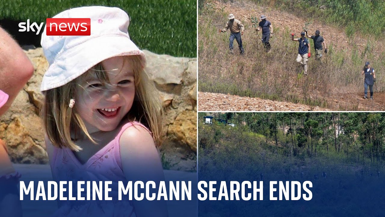 Madeleine McCann: Reservoir search ends in Portugal
