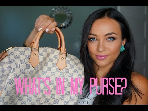 What's in My Purse ♡ LV Speedy 30 - UCUt0ZA6l_EidUnBFMR9BZig