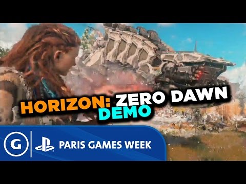 Horizon: Zero Dawn Stage Demo - Paris Games Week 2015 Sony Press Conference - UCbu2SsF-Or3Rsn3NxqODImw
