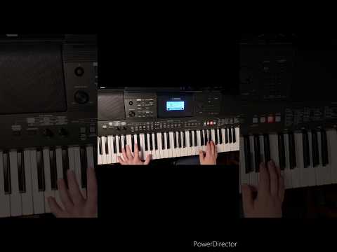 Gigi D'agostino - Silence (vision 4) played on keyboard (Yamaha PSR R463)