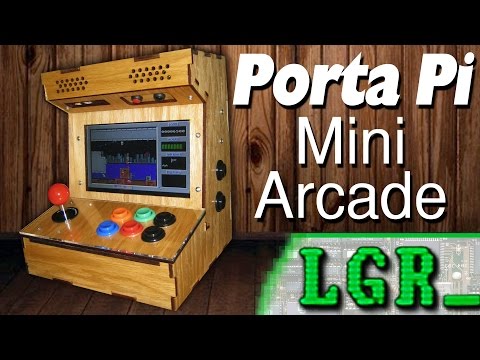 LGR - Porta Pi Desktop Arcade Cabinet - UCLx053rWZxCiYWsBETgdKrQ