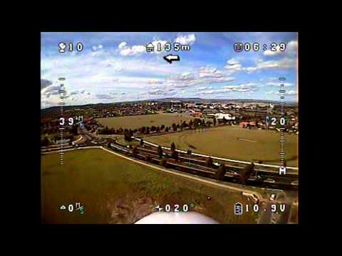 Remzibi's OSD Flight with HK 5.8Ghz Video RX/TX System on Bixler Glider Model Aircraft - UCOT48Yf56XBpT5WitpnFVrQ