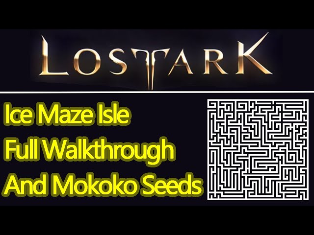 Lost Ark: All Ice Maze Isle Mokoko Seed Locations