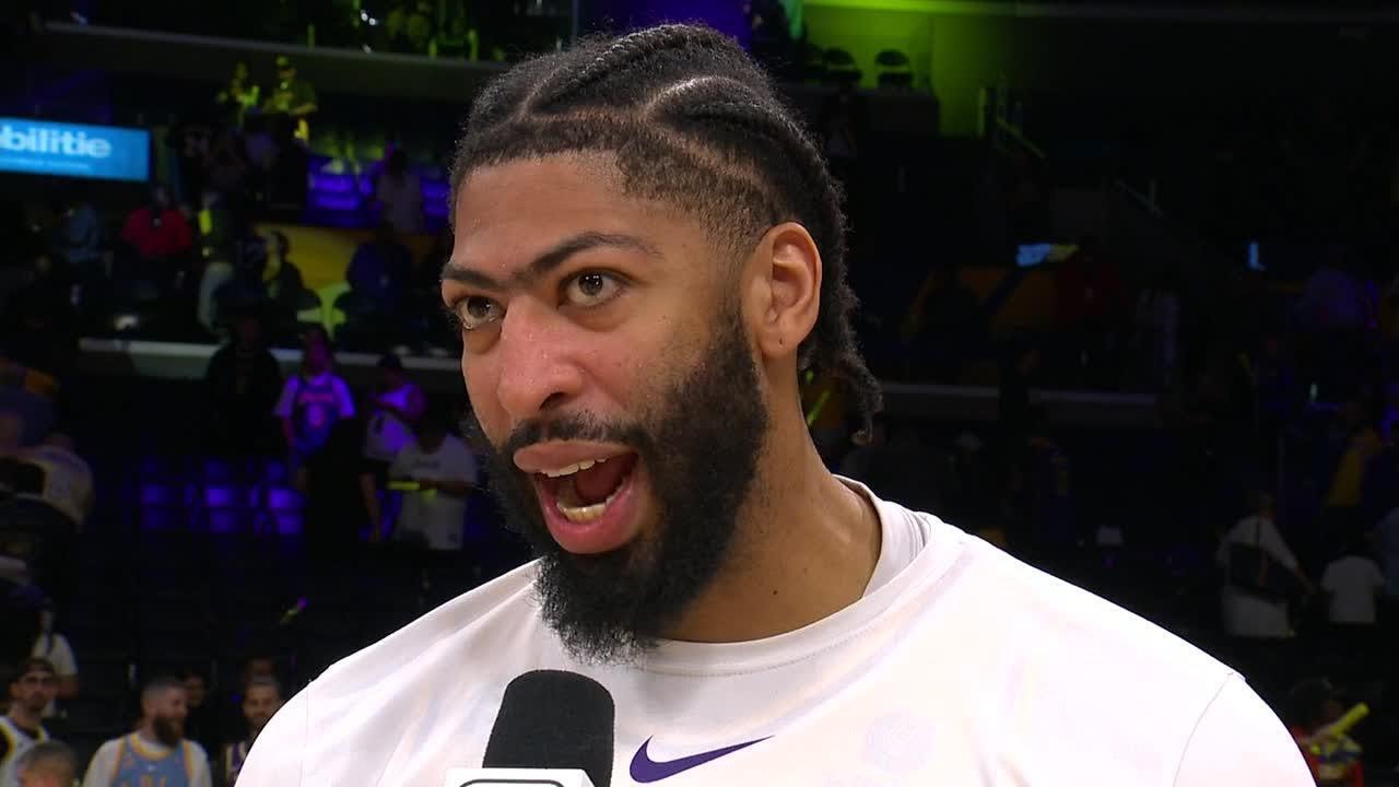 Happy but not satisfied! – Anthony Davis reacts to closeout Game 6 win over Memphis | NBA on ESPN