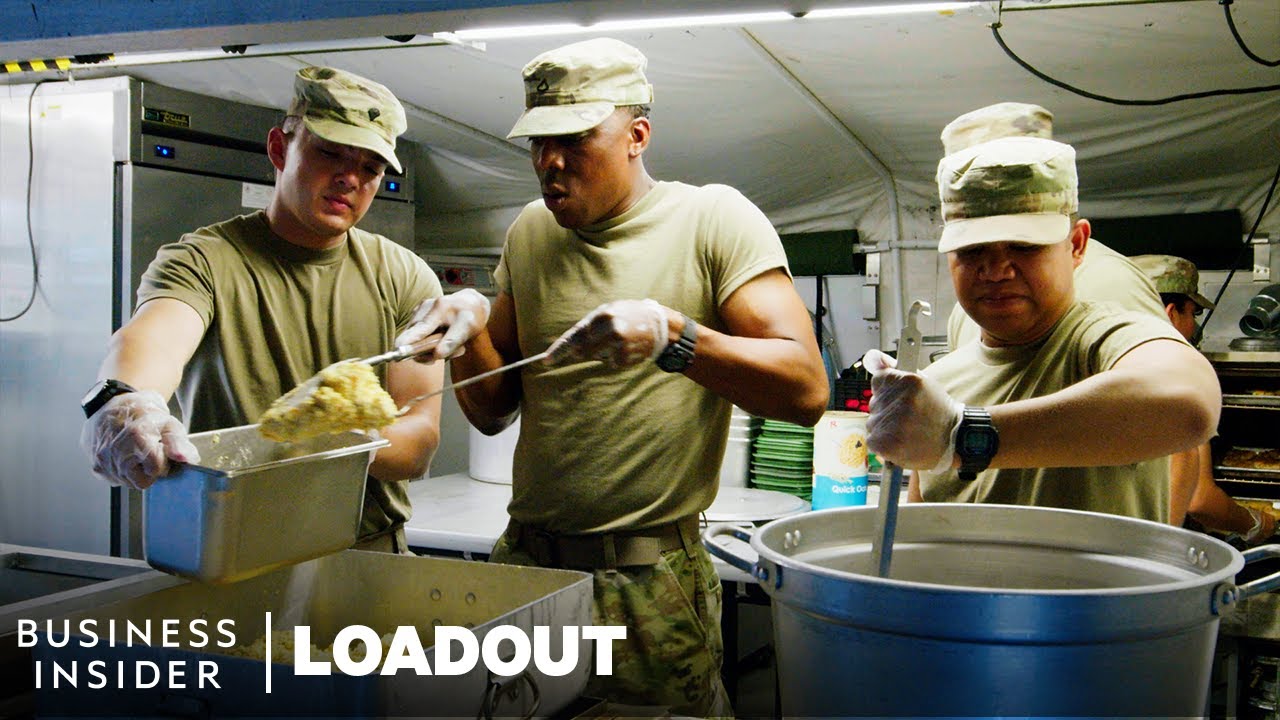 Every Piece of Gear In An Army Cook’s Mobile Field Kitchen | Loadout | Business Insider