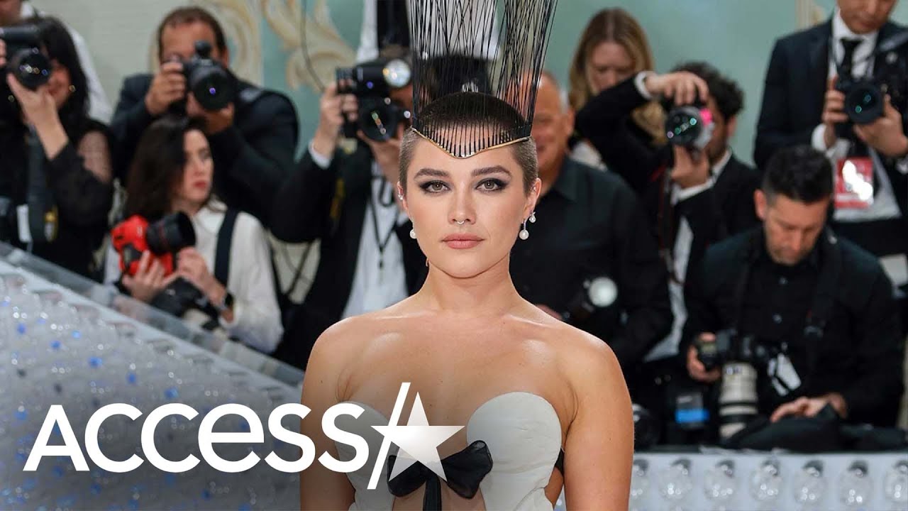 Florence Pugh Stuns w/ SHAVED HEAD At 2023 Met Gala