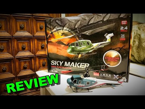 Sky Maker RC Helicopter Review - TheRcSaylors - UCYWhRC3xtD_acDIZdr53huA