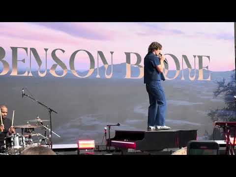 Benson Boone - There She Goes - San Francisco, CA (Dreamforce) - September 19, 2024