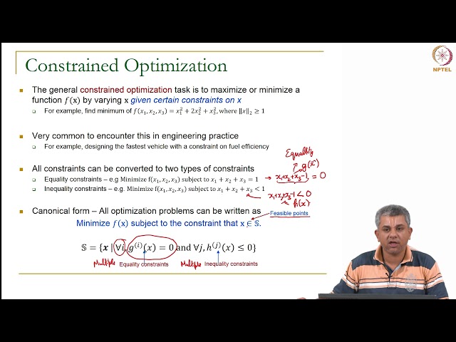 Constrained Optimization in Machine Learning
