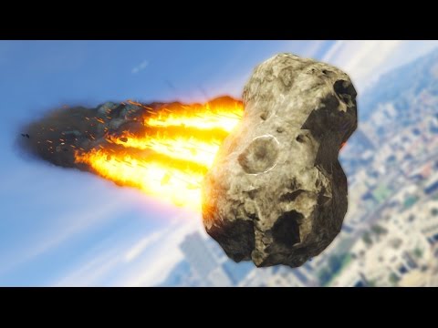 END OF THE WORLD METEOR MOD! | GTA 5 Mods Funny Moments - UCdZoVLv1XHLLLJTSNcifuDQ