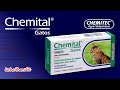Vermífugo Chemitec Chemital para Gatos c/ 4 Comprimidos 330mg