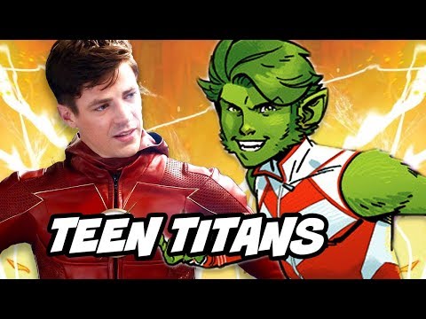 The Flash Season 4 Teen Titans Easter Eggs and Titans Behind The Scenes Explained - UCDiFRMQWpcp8_KD4vwIVicw