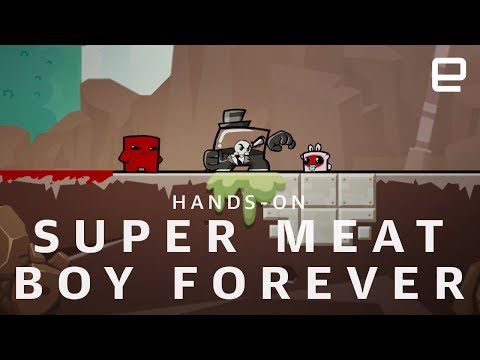 Super Meat Boy Forever at E3 2018 - UC-6OW5aJYBFM33zXQlBKPNA