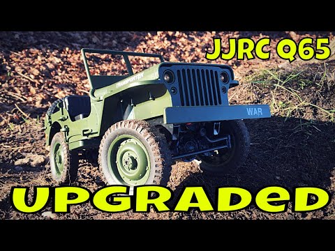 JJRC Q65 RC Willy Jeep 1/10 scale . Upgraded with full WPL kit. - UCSgcnNUXj1466tP-bm2ZdGA