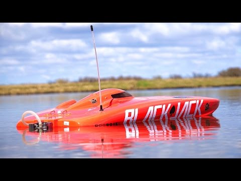 RC ADVENTURES - 4S Lipo Blackjack 29 BL Catamaran RC SPEED BOAT from ProBoat - UCxcjVHL-2o3D6Q9esu05a1Q