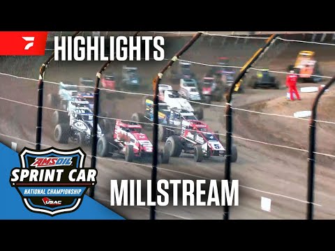 𝑯𝑰𝑮𝑯𝑳𝑰𝑮𝑯𝑻𝑺: USAC AMSOIL National Sprint Cars | Millstream Speedway | June 29, 2025 - dirt track racing video image