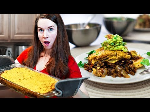 Vegan Mexican Potato Bake 