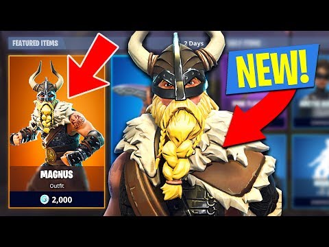 NEW Fortnite *SEASON 5* Legendary Magnus Skin and Viking Axe!! (Fortnite Battle Royale) - UC2wKfjlioOCLP4xQMOWNcgg