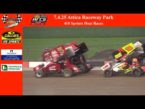 Friday July 4th 2025 | Attica Raceway Park | Full Program - dirt track racing video image