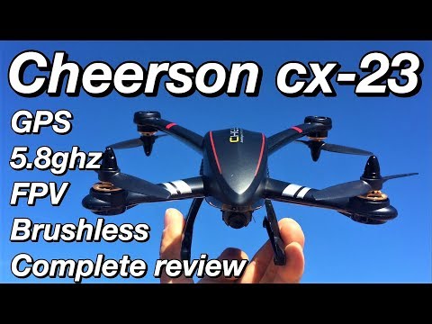 CHEERSON CX - 23 Brushless GPS 5.8ghz FPV Quad - UC9l2p3EeqAQxO0e-NaZPCpA