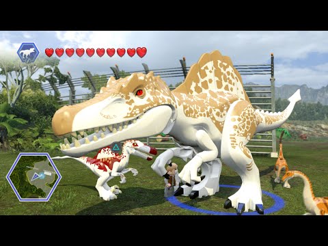 Lego Jurassic World - HYBRIDS! ( Free Roam GamePlay ) - UCP-iaFrmWcOG0o461wMicdg