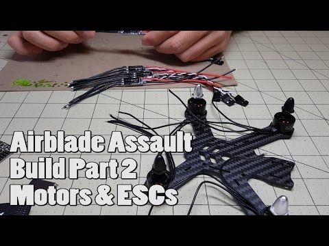 Airblade Assault Build Pt2 | Motors & ESCs - UCnJyFn_66GMfAbz1AW9MqbQ