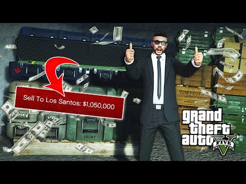 GTA 5 - $1,050,000 GUN RUNNING DLC FULL STOCK EXPORT!! (GTA 5 Online Gunrunning DLC) - UC2wKfjlioOCLP4xQMOWNcgg