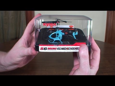 Syma - S6 Mini (so-called "World's Smallest RC Helicopter") - Review and Flight - UCe7miXM-dRJs9nqaJ_7-Qww
