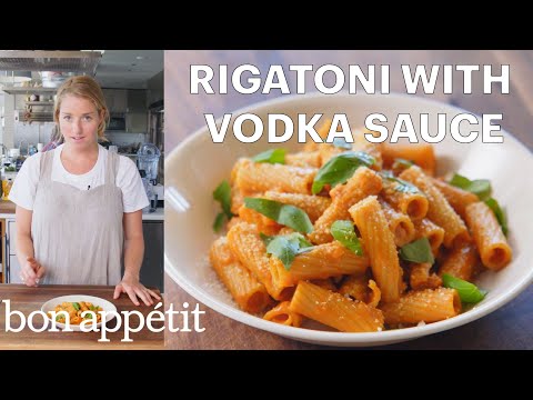 Molly Makes Rigatoni with Vodka Sauce | From the Test Kitchen | Bon Appétit - UCbpMy0Fg74eXXkvxJrtEn3w