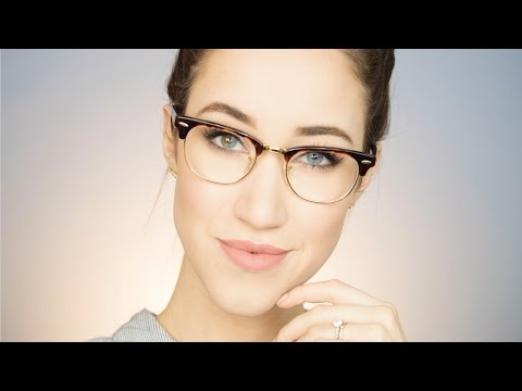 EVERYDAY MAKEUP FOR GLASSES | ALLIE G BEAUTY - UCLF42C7y73FKA8ye_5Nn-Kw