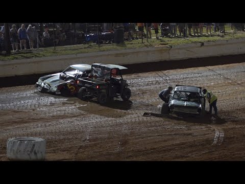 05/24/25 NVRA Sportsman - 1/2 the field crashed - Historic 441 Speedway - dirt track racing video image