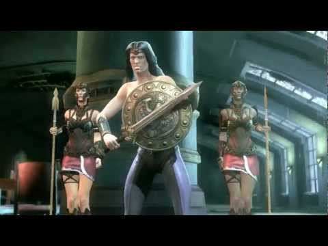 Injustice Battle Arena Fight Video: Wonder Woman vs. Harley Quinn - UCM7EG1_z6zNJdjAYsyTuCyg