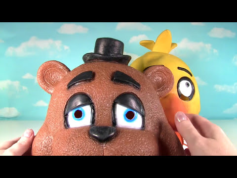 Five Nights at Freddy's FNAF Mask Toy Surprise! Chica & Freddy - Dog Tag - UCV6P5rRVmiTL637byUZBTrQ