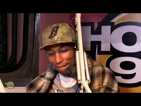 Pharrell Willams opens up on his relationship on The Angie Martinez Show - UC5RwNJQSINkzIazWaM-lM3Q