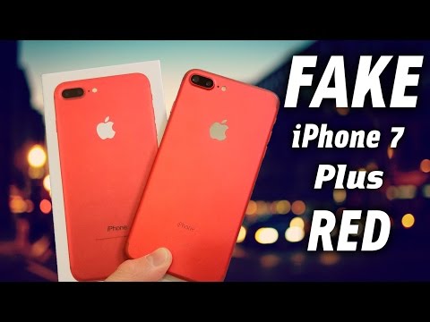 FAKE Red iPhone 7 Plus - Buyers Beware 1:1 Clone! - UCf_67twWOb9eYH-HX562r6A