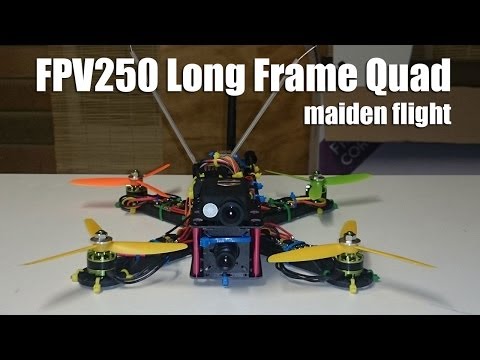 FPV250 Long Frame Quadcopter - UCg2B7U8tWL4AoQZ9fyFJyVg