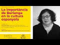 Imagen de la portada del video;Conferència Áurea Ortiz: La importància de Berlanga en la cultura espanyola