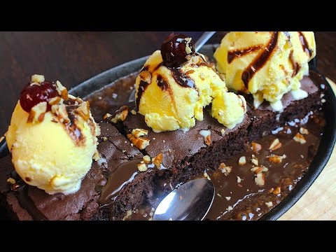 Chocolate Brownie Sizzler - چاکلیٹ بورانی سزلر - चॉकलेट ब्राउनी सिज़लर *COOK WITH FAIZA* - UCR9WXUxcp0bR9OWi5ersIHw