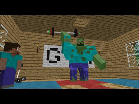 YouTube  Monster School: Bodybuilding - Minecraft 