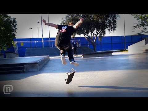 Skateboarder Chris McHugh Puts On A Flatground Show on NKA - UCsert8exifX1uUnqaoY3dqA