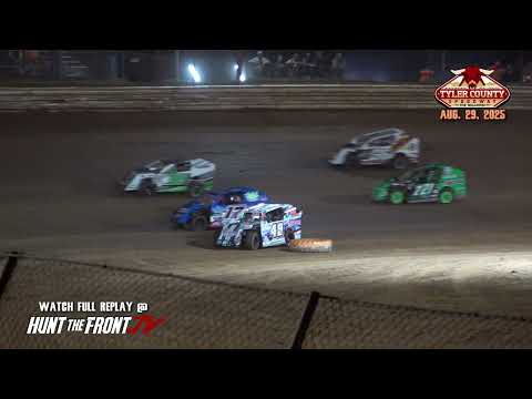 Tyler County Speedway MOD LITE Aug. 29, 2025 - dirt track racing video image
