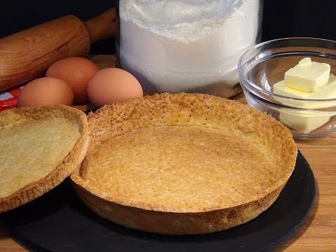 Receta Base para tartas y tartaletas de masa quebrada dulce - Recetas de cocina, tutorial - UC5ONfXPjWgqElh0NZaRJ1tg